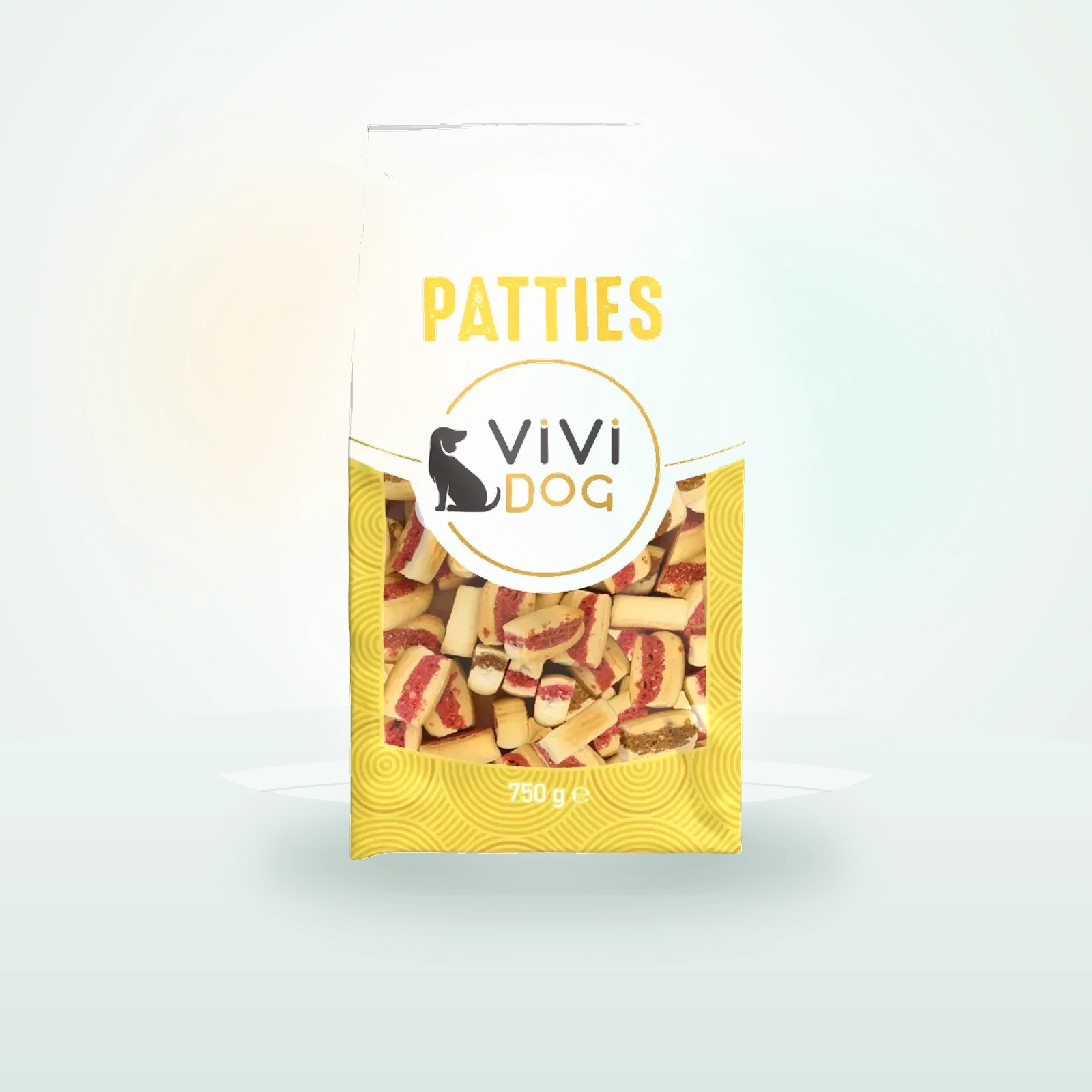 Vivi Dog Biscotti Ripieni Cane Patties