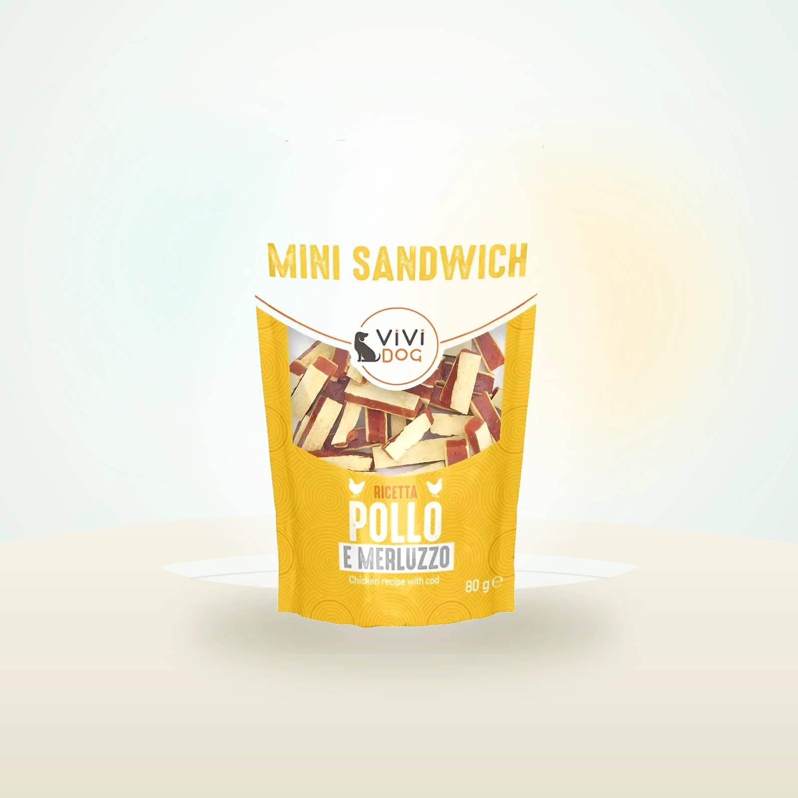 Vivi Dog Snack Mini Sandwich