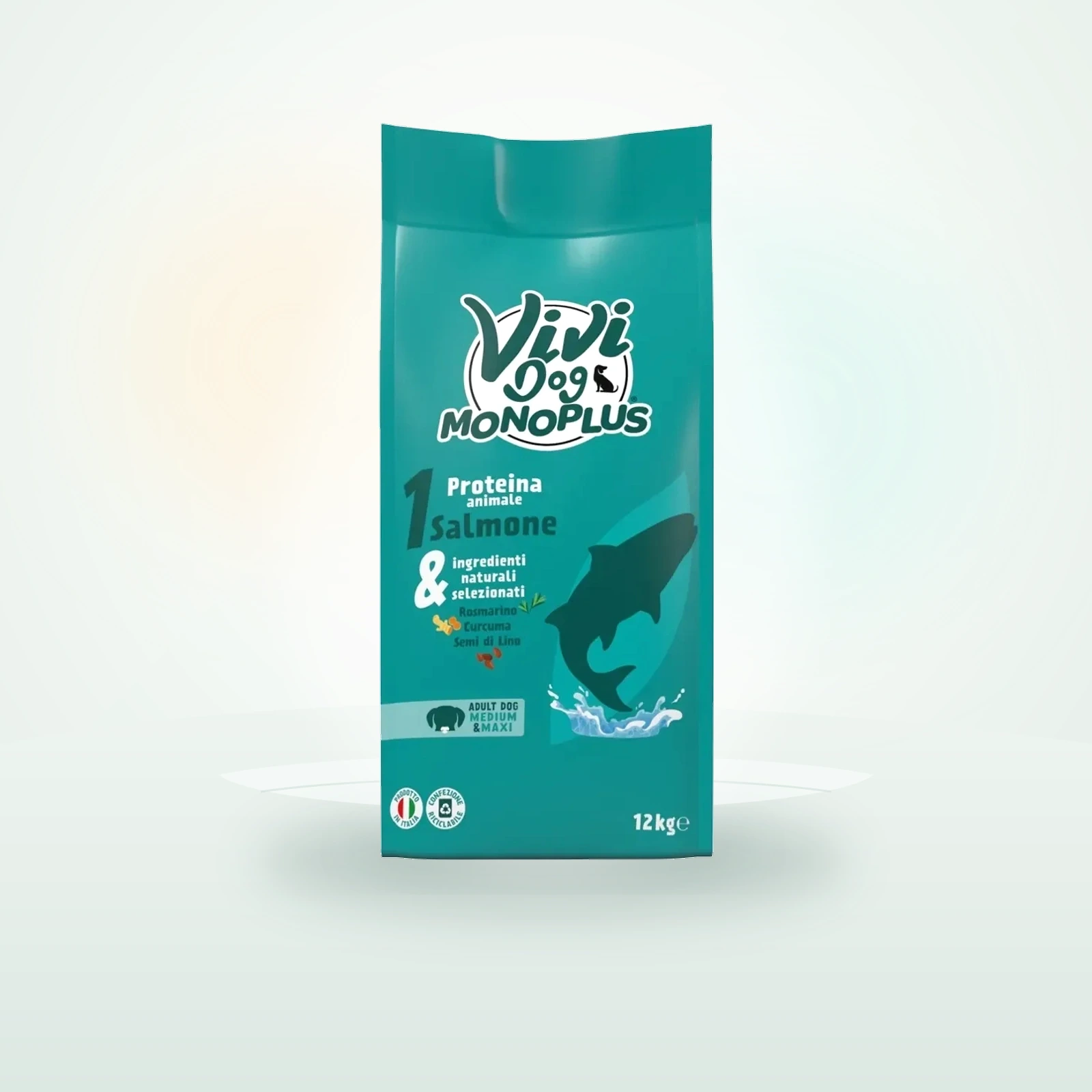 Vividog Monoplus Medium&Maxi Adult Salmone