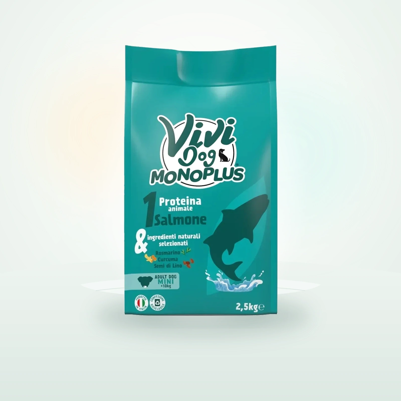 Vividog Monoplus Mini Adult Salmone
