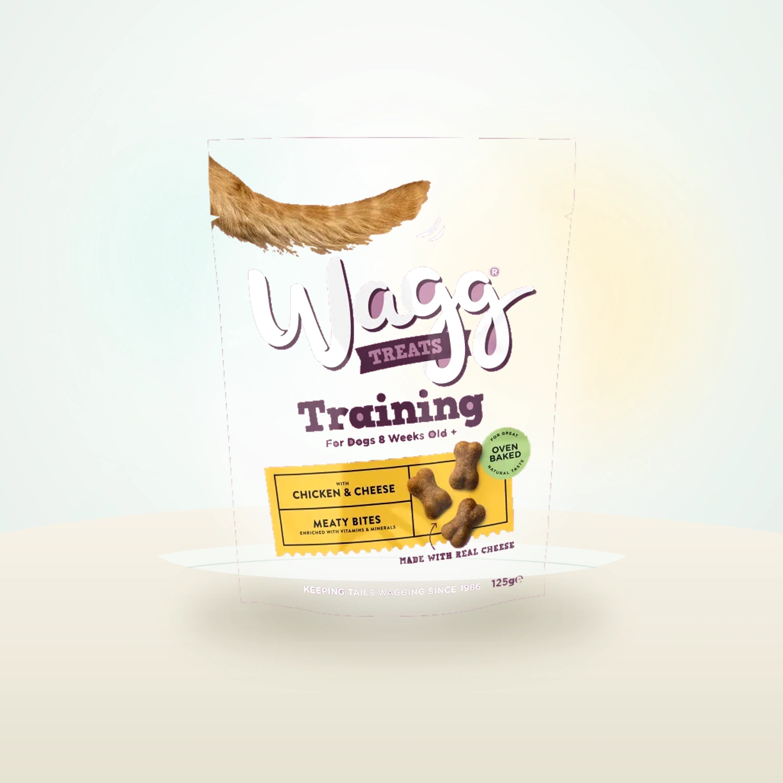 Wagg Training Dog Treats with Chicken & Cheese