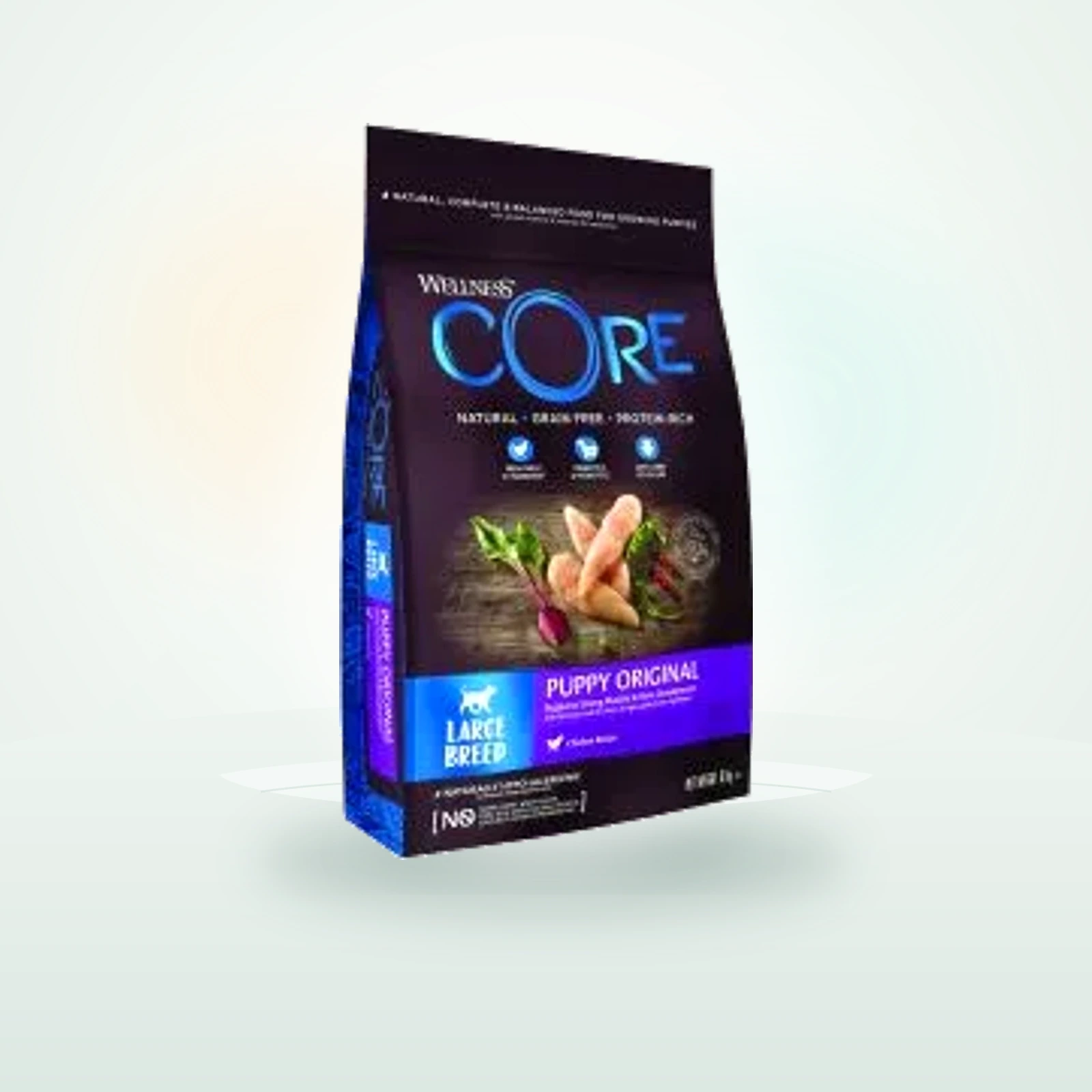 Wellness CORE Croquettes Puppy de grande race - au poulet