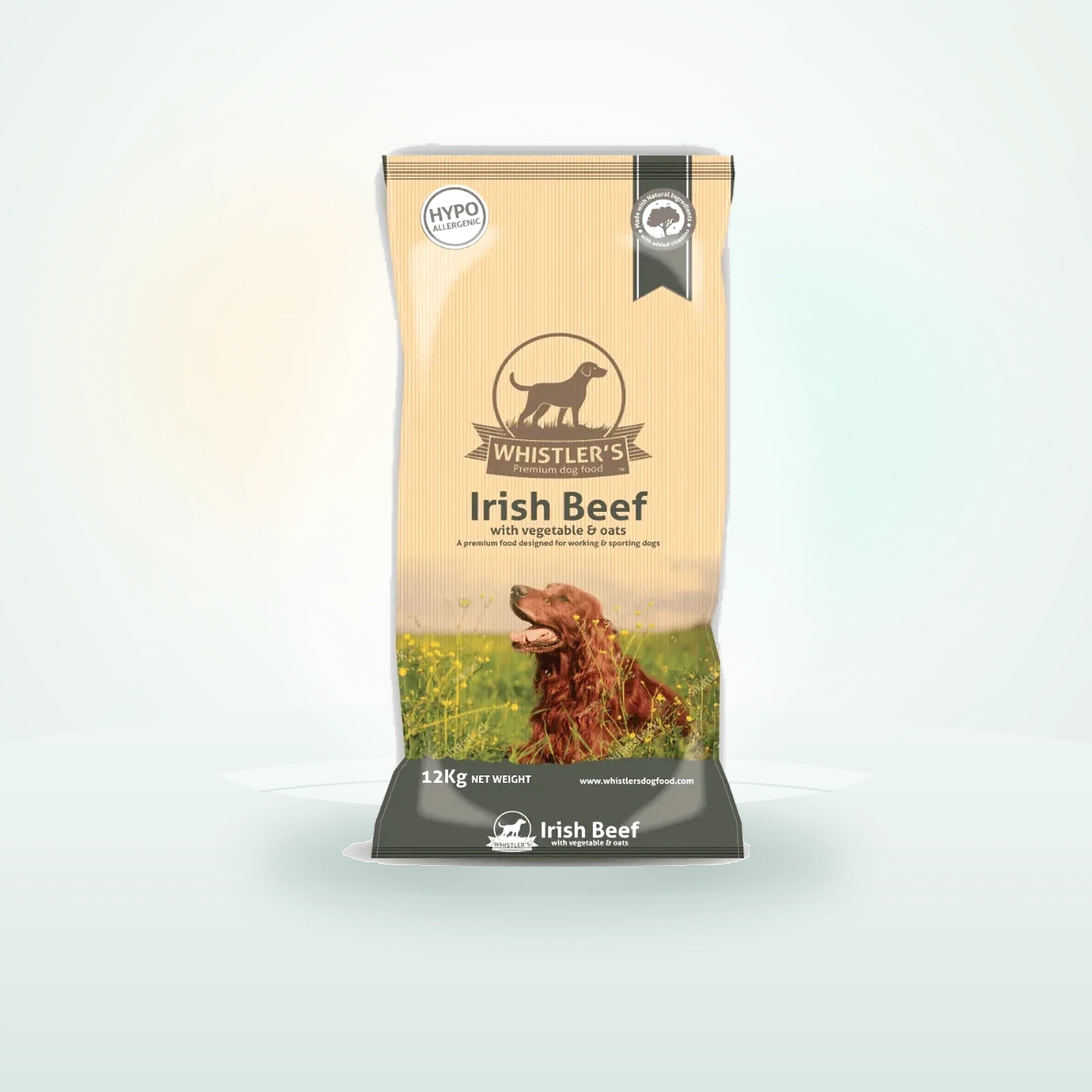 Whistlers Irish Beef, Veg & Oats Dog Food