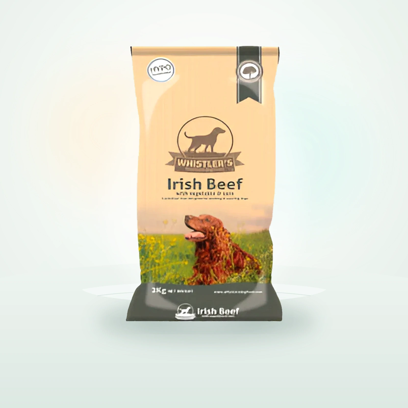 Whistlers Irish Beef with Vegetables & Oats VAT Free Dry Dog Food