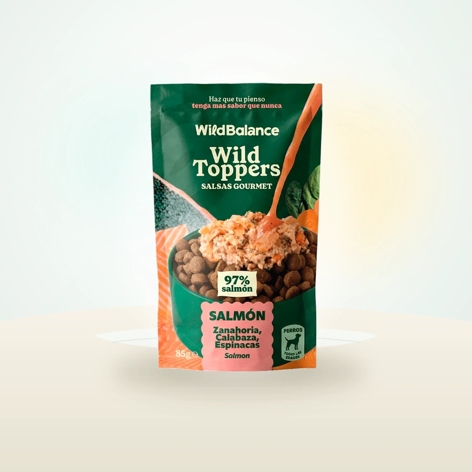 Wild Balance Topper de Salmón y Verduras - Salsas Gourmet