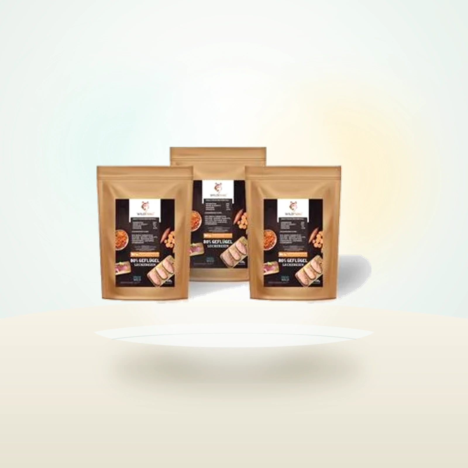 Wildfang Snacks sans céréales à 80% de volaille