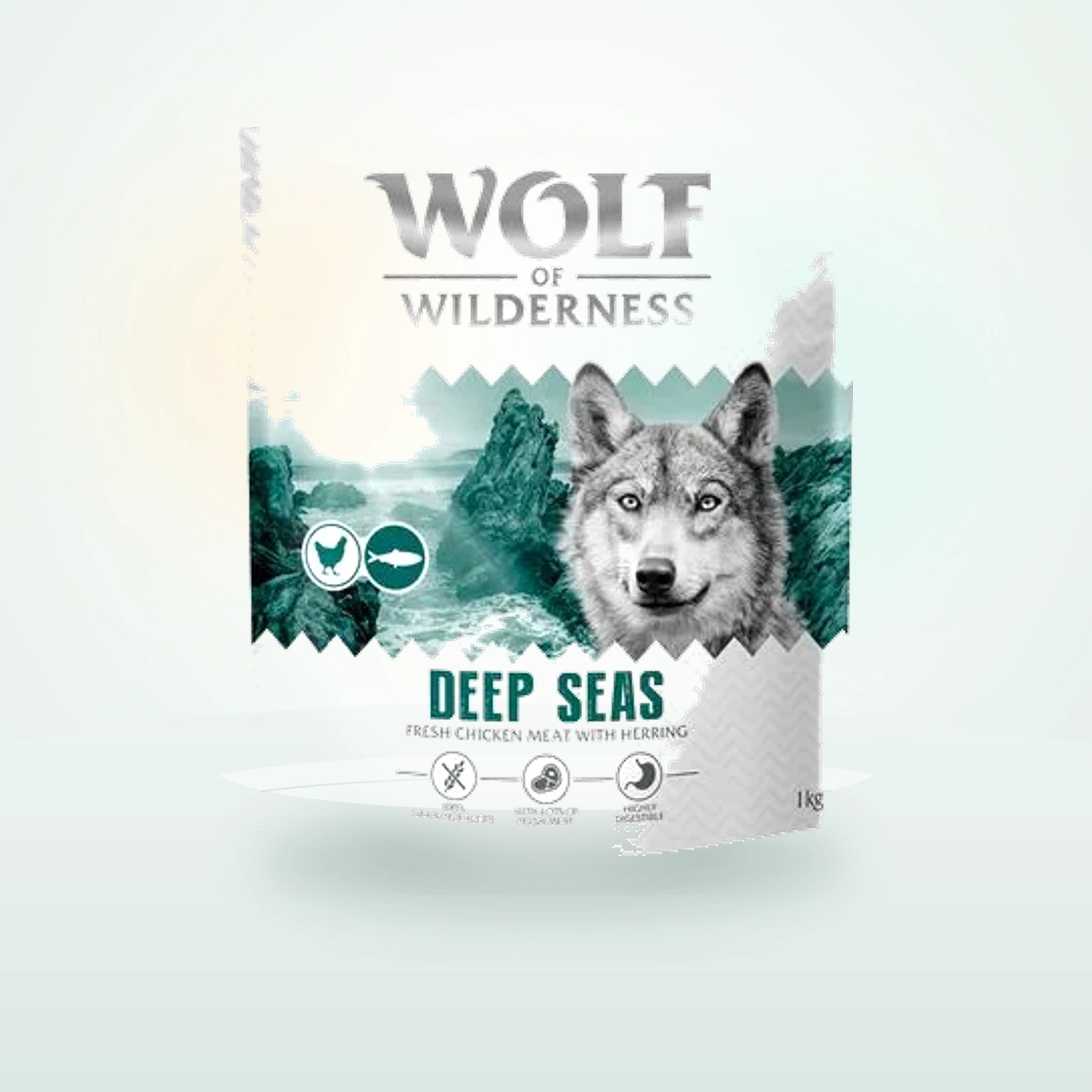 Wolf of Wilderness Adult Deep Seas - Herring