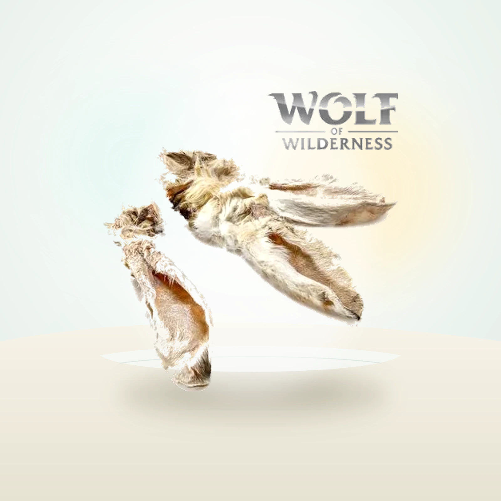 Wolf of Wilderness Dried Rabbit Ears with Fur