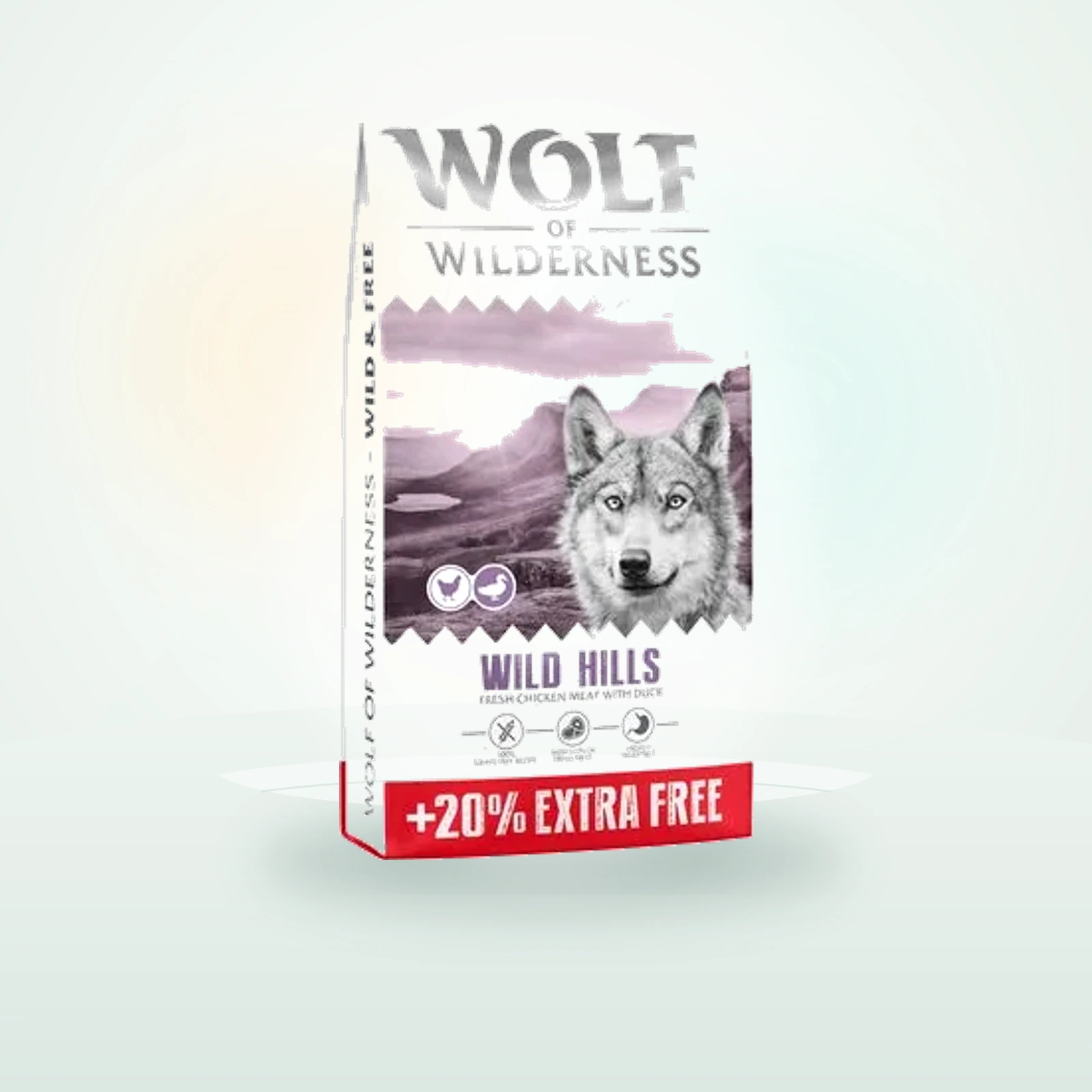 Wolf of Wilderness Dry Dog Food - + Free! *