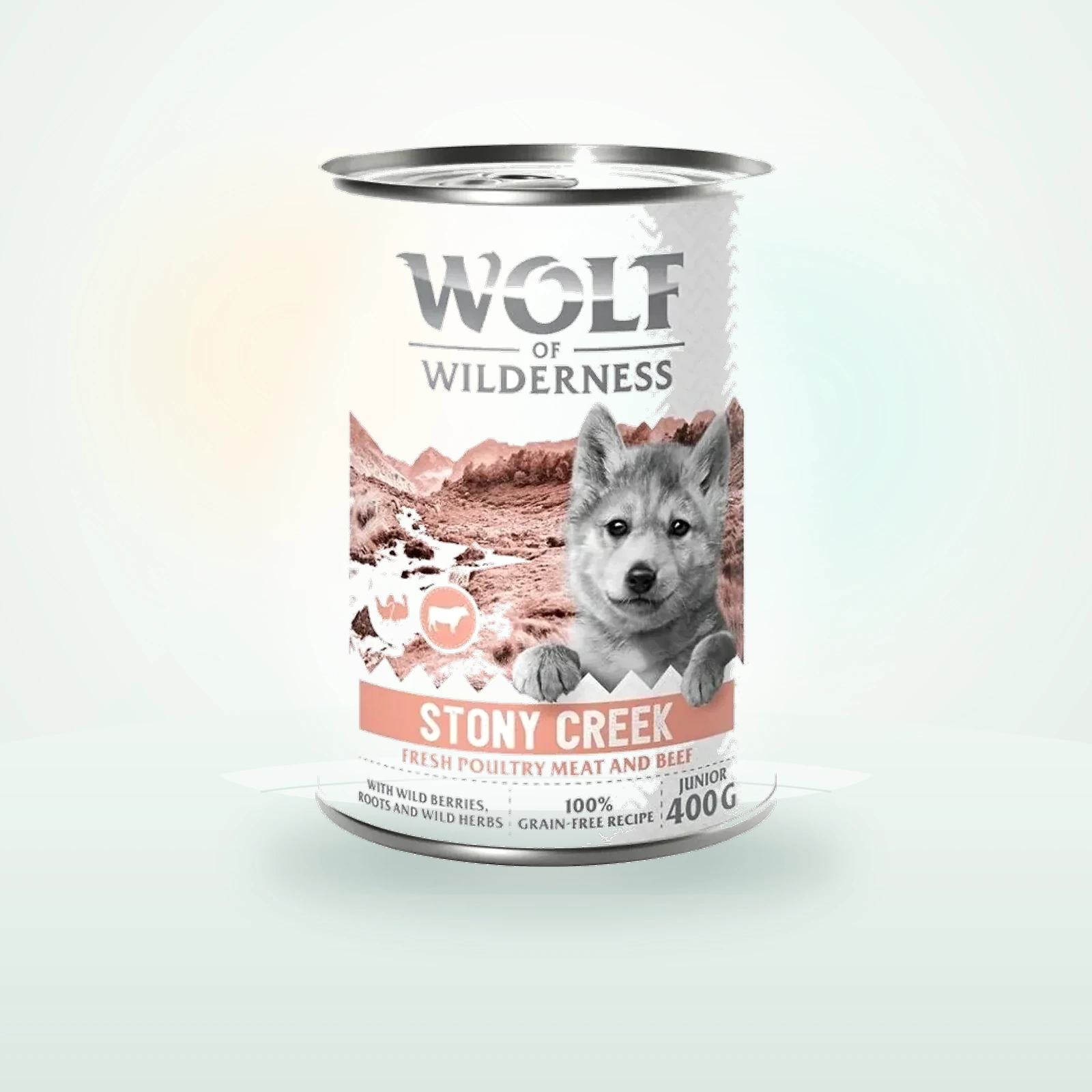 Wolf of Wilderness Junior "Expedition", 1 x 400 g