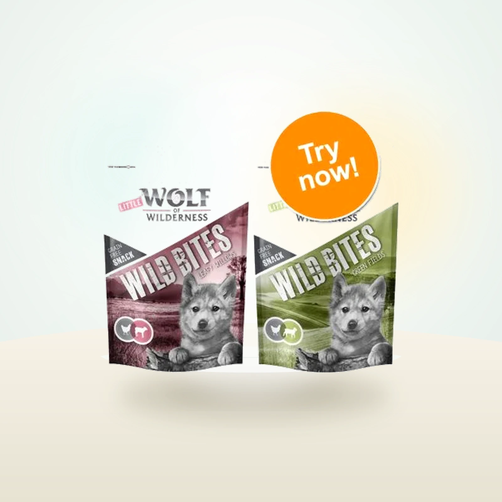 Wolf of Wilderness Little Wolf of Wilderness Wild Bites Junior Dog Treats