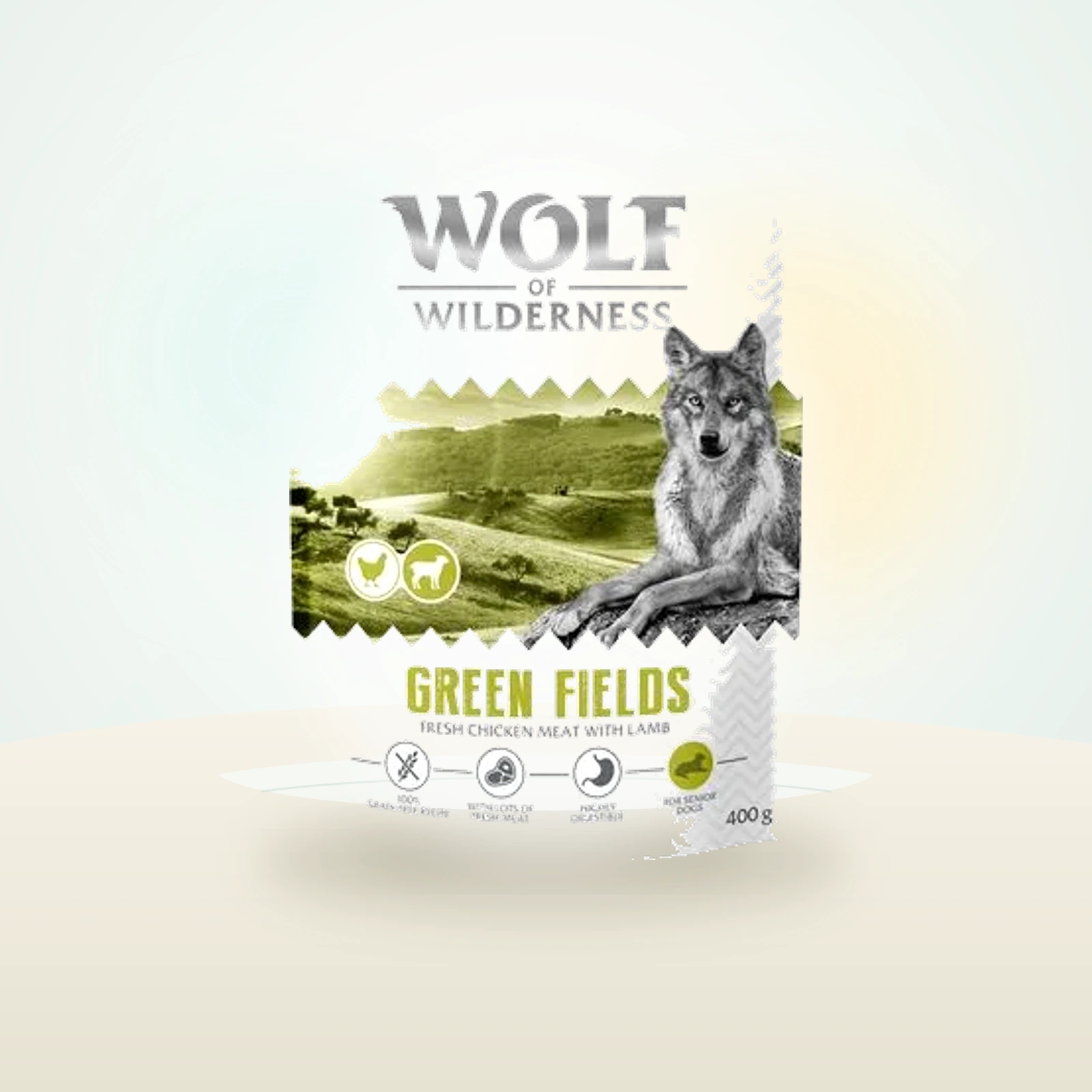 Wolf of Wilderness Senior Green Fields Lam