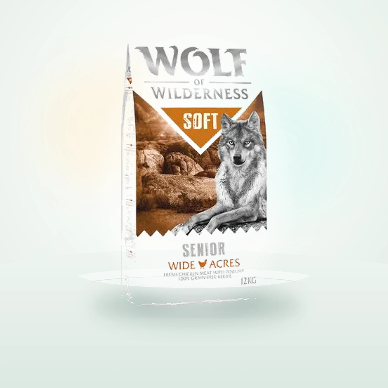 Wolf of Wilderness Senior Soft Wide Acres, poulet
