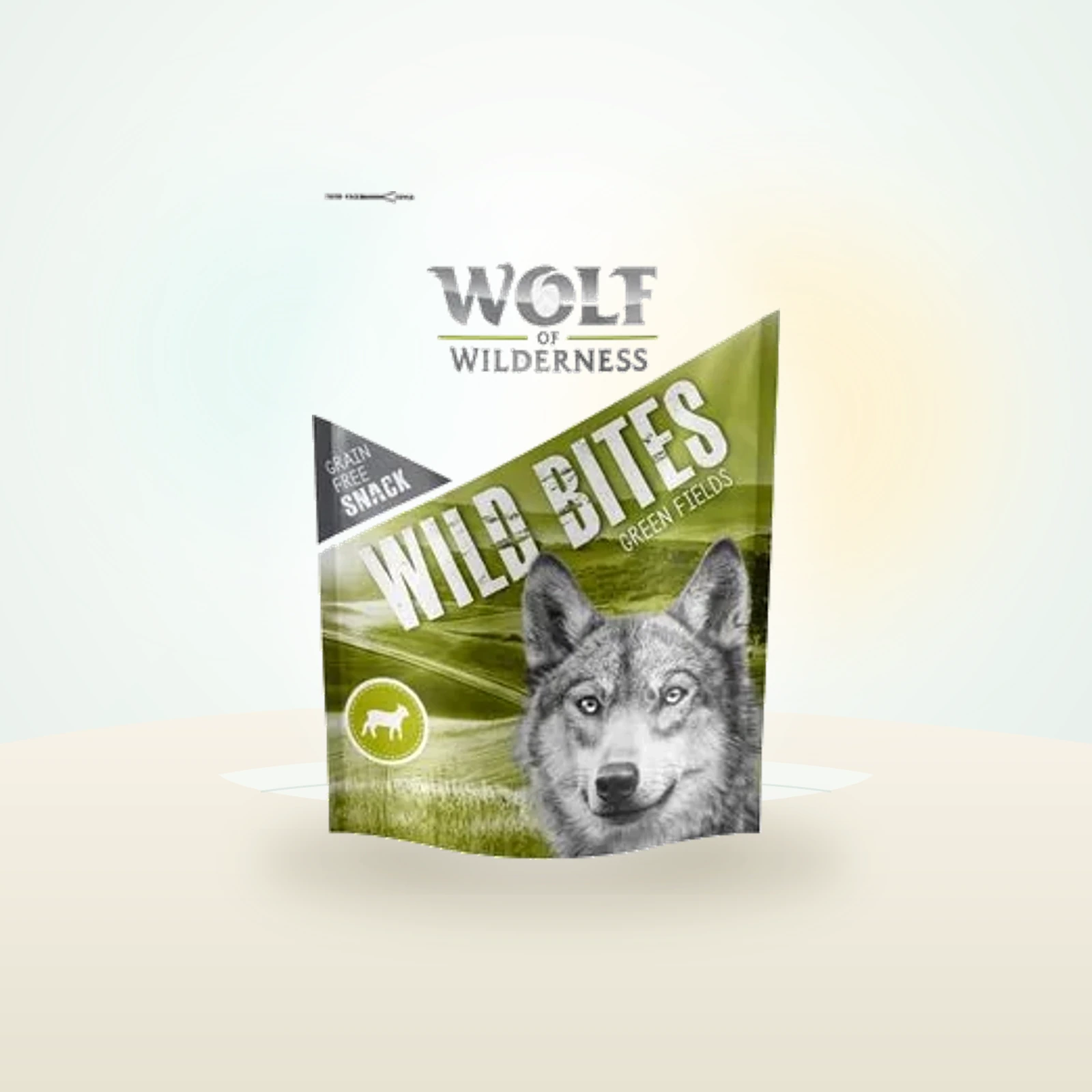 Wolf of Wilderness Wild Bites Dog Snacks Green Fields - Lamb