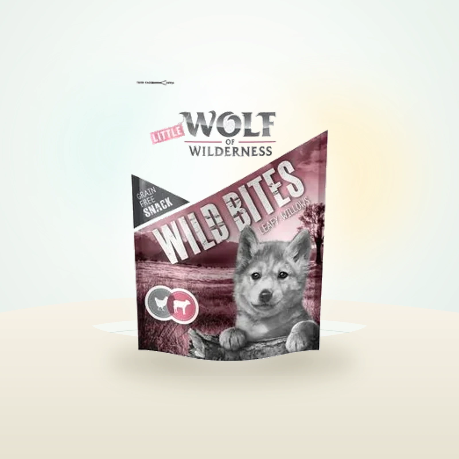 Wolf of Wilderness Wild Bites Junior Leafy Willows Veal & Chicken