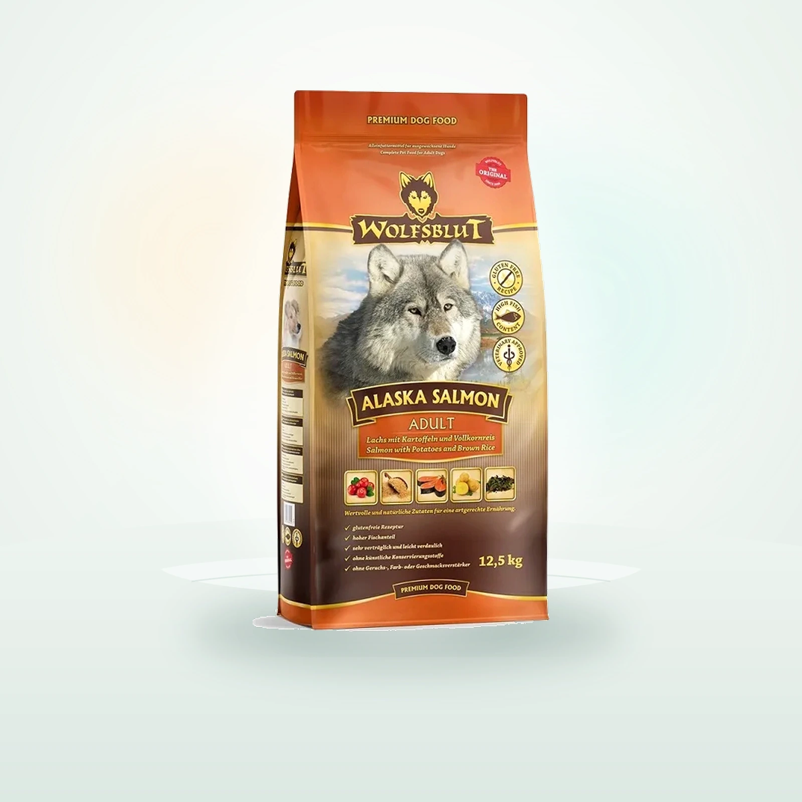 WOLFSBLUT Trockenfutter Hund Alaska Salmon
