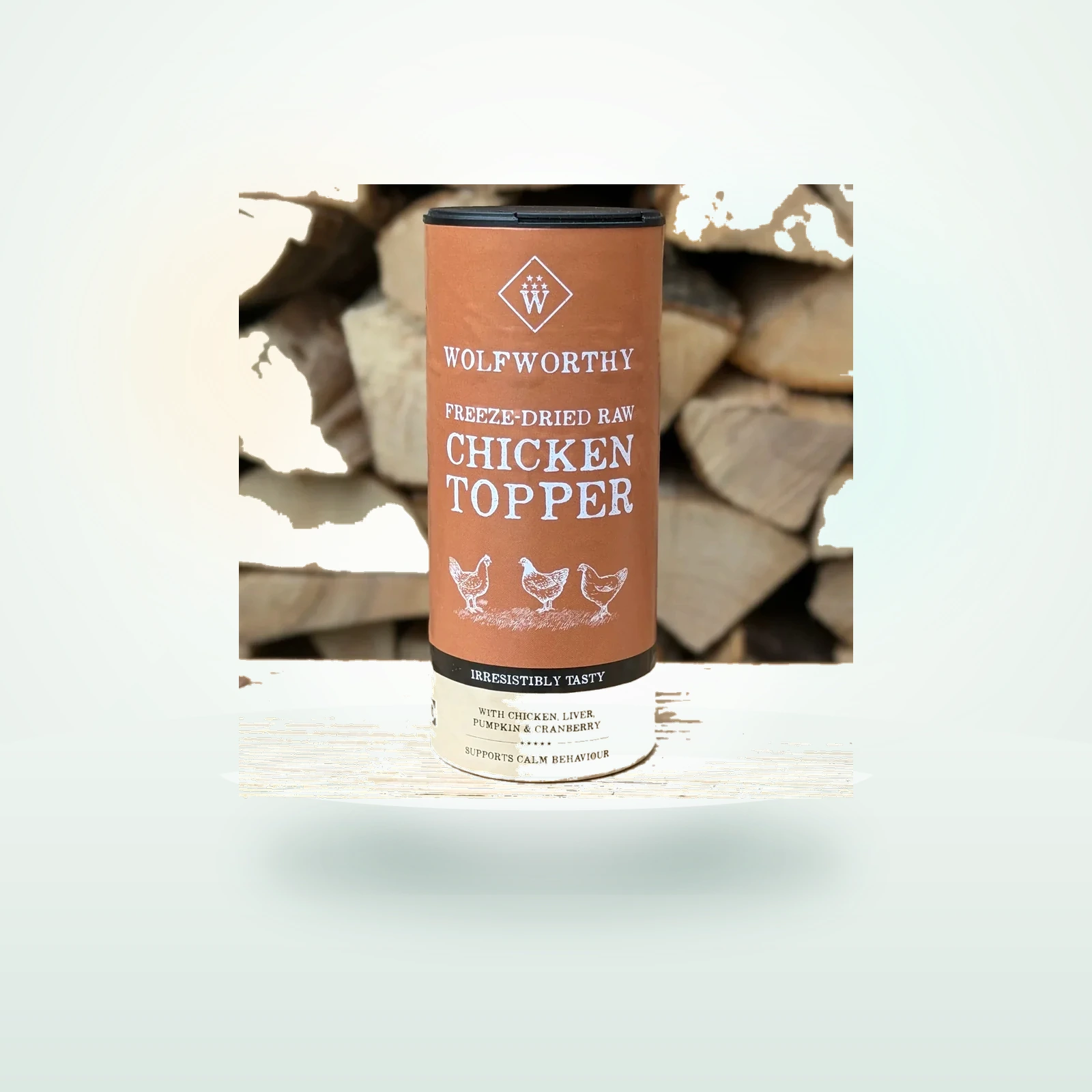 wolfworthy Freeze-Dried Raw Chicken Topper