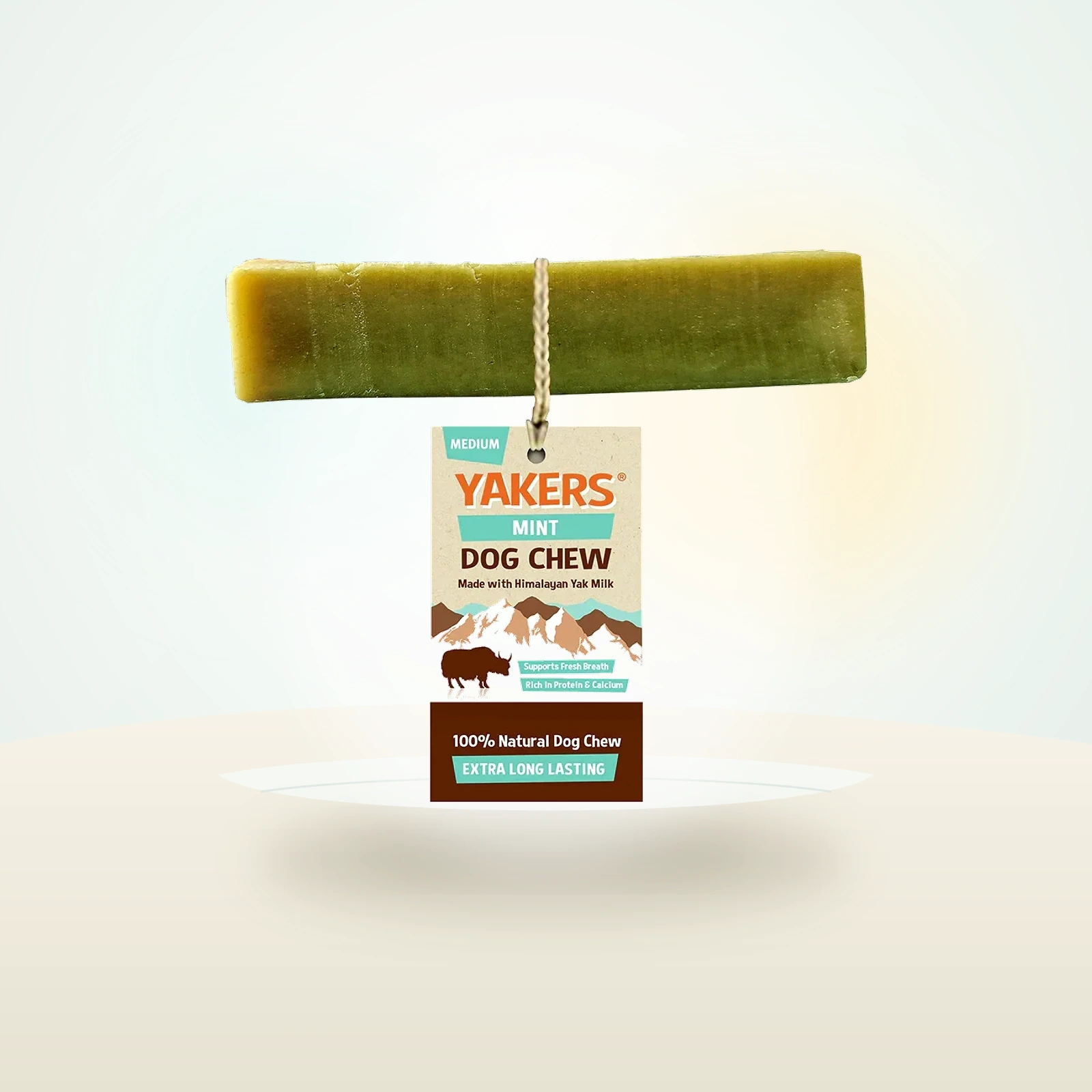 Yakers Adult Dog Chew Treats - Mint