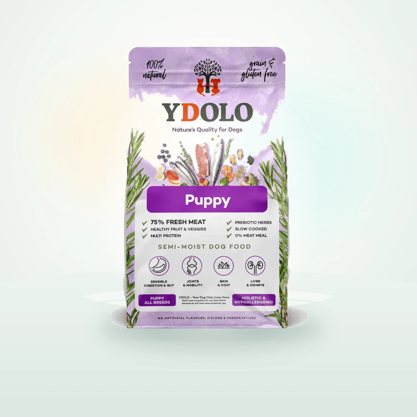 Ydolo Semi Moist Cold Pressed Puppy Food