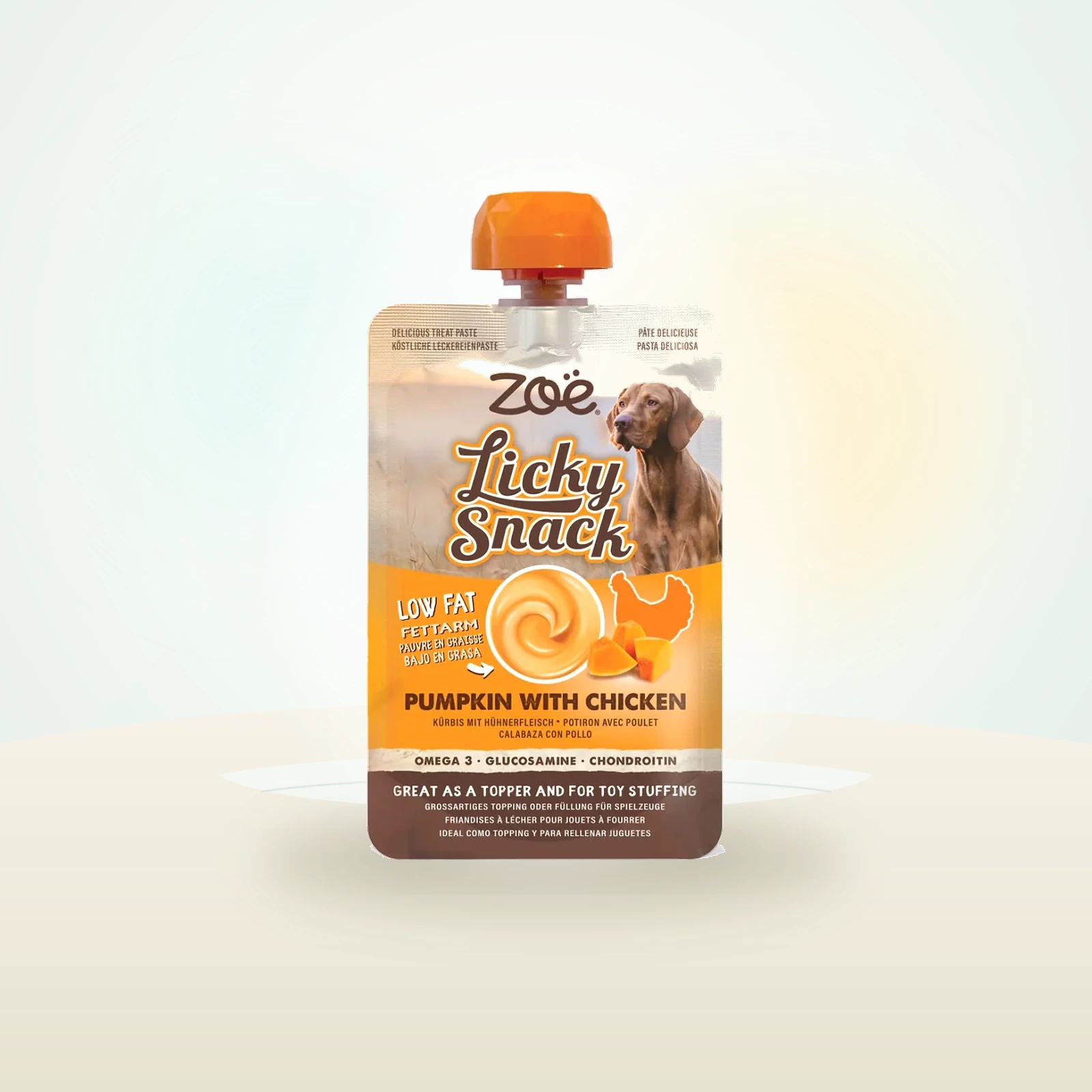 Zoe Licky Snack Pumpkin & Chicken Recipe Dog Treat