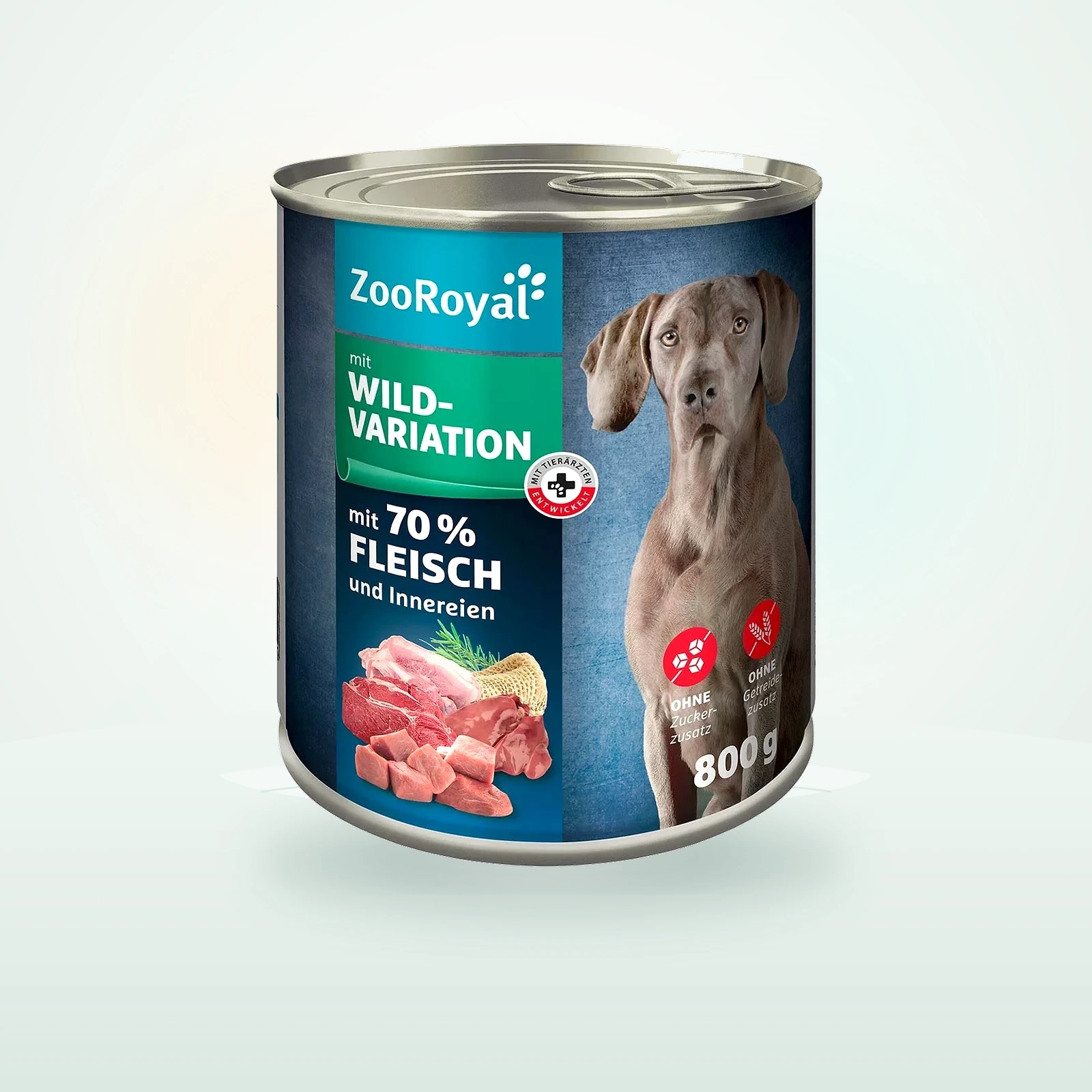 ZooRoyal Hunde-Nassfutter mit Wildvariation